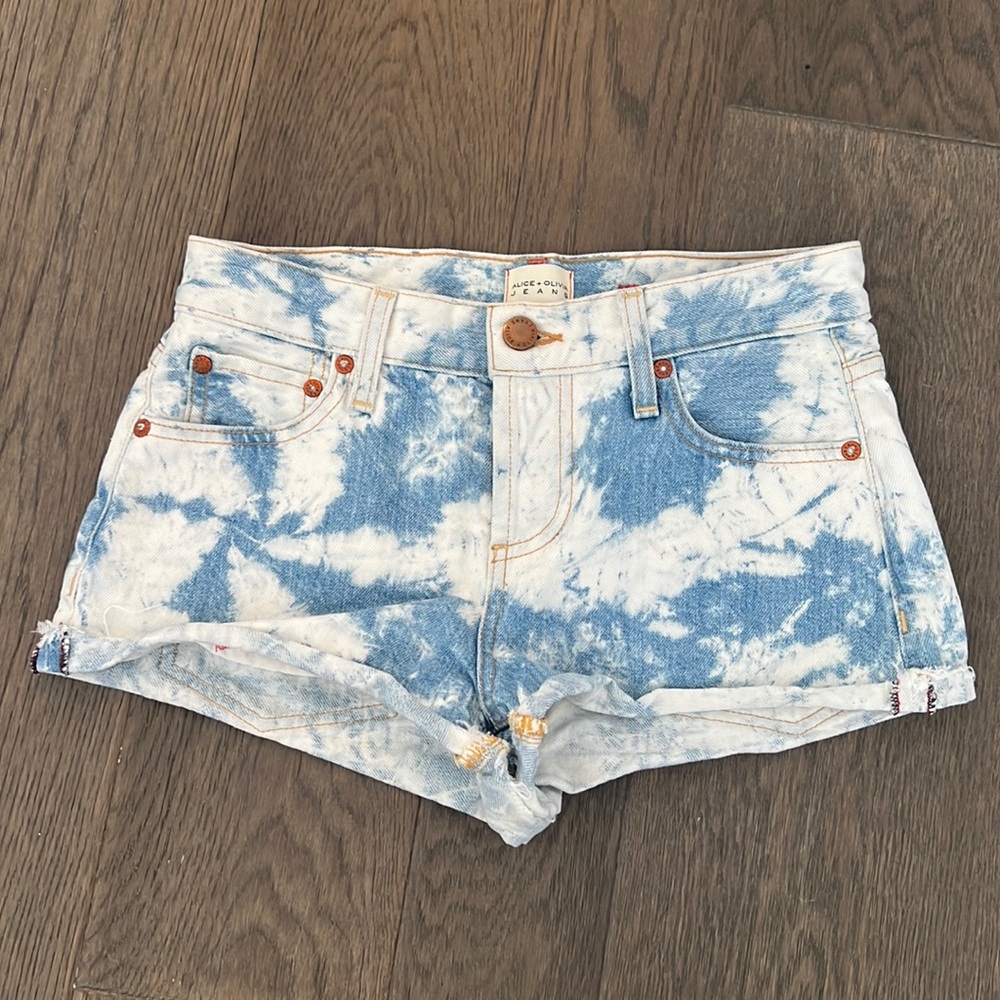 Alice + Olivia Jean shorts
